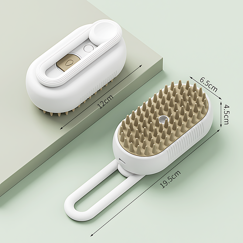 Pet Steam Hair Brush 3 in 1