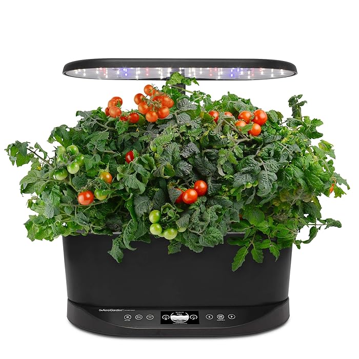 AeroGarden Bounty Basic - Indoor Garden with LED Grow Light