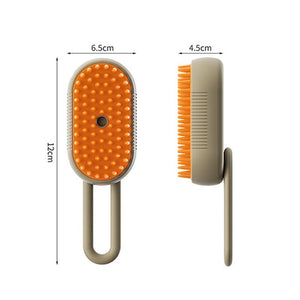 Pet Steam Hair Brush 3 in 1