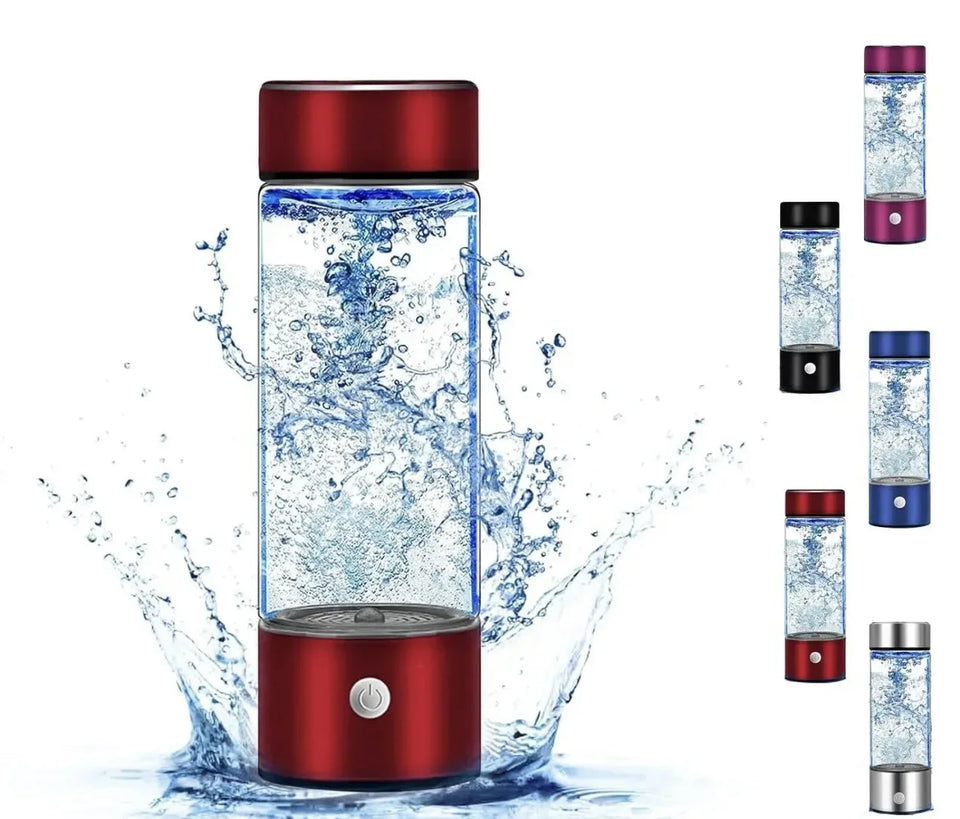 HydroGen 3-Min Hydrogen Water Bottle – Portable SPE PEM Technology