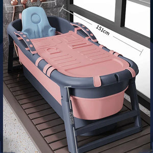 Foldable Bathtub Portable Full Body