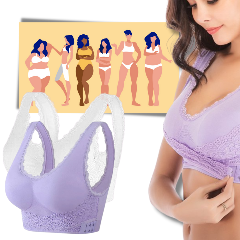 Seamless Wireless Push Up Bra