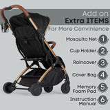 Go Baby Travel Stroller Pram Pushchair Buggy