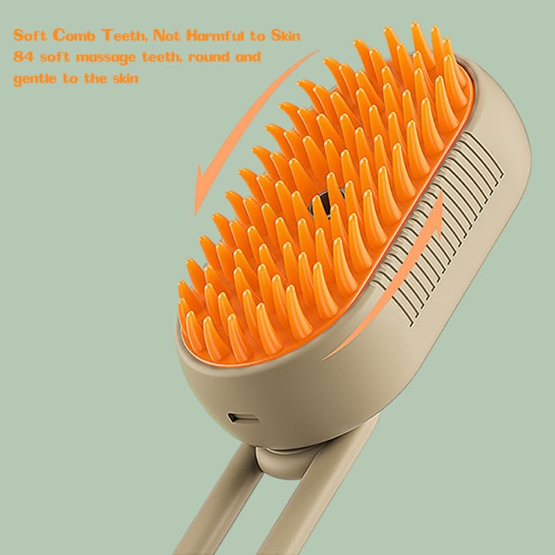 Pet Steam Hair Brush 3 in 1